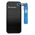 VERBATIM Pocket SSD incl. Keyring with cable attachment, 1.0TB, Black / Blue (32191)