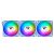 THERMALTAKE CT140 EX Reverse ARGB Sync, Hydrangea Blue, 140mm, pack of 3 (CL-F199-PL14BU-A)