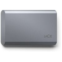 LACIE Mobile SSD Secure Apple + Rescue, 2.0TB, Grey (STKH2000800)
