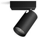 PHILIPS Idris Ceiling/Wall LED Spotlight 1-Spot, Black (8720169298972)