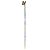 LEKI Traveller FX.One Carbon Nordic Walking Pole, 115 cm, Silvergrey/Midnightblue Dark Metallic/Neonyellow