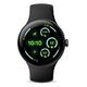 GOOGLE Pixel Watch 3 LTE, 45mm Aluminiumgehäuse, Matte Black mit Sportarmband Obsidian