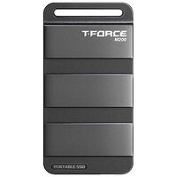 TEAM GROUP T-Force M200 Portable SSD, 1.0TB, Black (T8FED9001T0C102)