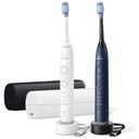 PHILIPS Sonicare 7100 + 2. Handstück, Weiss / Marineblau (HX7429/01)