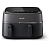 PHILIPS Dual Basket Airfryer 3000 Series, Schwarz / Schwarz, DE-Version (NA350/00)