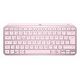 LOGITECH MX Keys Mini, Deutsches Layout, Rosa (920-010481)