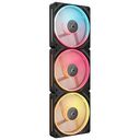 CORSAIR iCUE LINK RX120 MAX, Black, 120mm, pack of 3 (CO-9051042-WW)