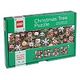 Christmas Tree Puzzle - 4x 100 Pieces (LEGO)