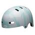 BELL Span Velohelm, S (51-55cm), Gloss White/Blue Ravine