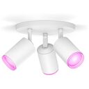 PHILIPS Hue White & Color Ambiance - Fugato (2024) Ceiling/Wall LED Spotlight 3-Spot, White (929003810401)