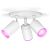 PHILIPS Hue White & Color Ambiance - Fugato (2024) Decken-/Wandleuchte LED Spotlight 3er-Spot, Weiss (929003810401)