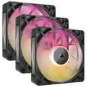 CORSAIR iCUE LINK RX120 MAX RGB Starter Kit, Schwarz, 120mm, 3er Pack (CO-9051034-WW)