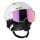 SALOMON Driver Prime Sigma Plus Skihelm, S (53-56 cm), White + Sigma Silver Pink