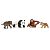 SCHLEICH Wild Life - Asia Starter Set (42736)