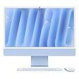 APPLE iMac 24" (Late 2024), Apple M4 (8C/8C), 16GB RAM, 256GB SSD, Blue, Swiss keyboard layout (MWUF3SM/A / Z1E5)