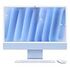 APPLE iMac 24" (Late 2024), Apple M4 (8C/8C), 16GB RAM, 256GB SSD, Blue, Swiss keyboard layout (MWUF3SM/A / Z1E5)