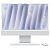 APPLE iMac 24" (Late 2024), Apple M4 (8C/8C), 16GB RAM, 256GB SSD, Silber, Schweizer Tastaturlayout (MWUC3SM/A / Z1E2)