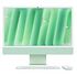 APPLE iMac 24" (Late 2024), Apple M4 (10C/10C), 16GB RAM, 256GB SSD, Green, Swiss keyboard layout (MWUY3SM/A / Z1EM)