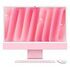 APPLE iMac 24" (Late 2024), Apple M4 (10C/10C), 16GB RAM, 256GB SSD, Pink, Swiss keyboard layout (MWV43SM/A / Z1ER)