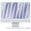 APPLE iMac 24" (Late 2024), Apple M4 (10C/10C), 16GB RAM, 512GB SSD, Silver, Swiss keyboard layout (MWUV3SM/A / Z1EJ)