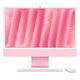 APPLE iMac 24" (Late 2024), Apple M4 (10C/10C), 24GB RAM, 512GB SSD, Pink, Schweizer Tastaturlayout (MD2U4SM/A / Z1K6)