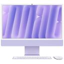 APPLE iMac 24" (Late 2024), Apple M4 (8C/8C), 16GB RAM, 256GB SSD, Violett, Schweizer Tastaturlayout (Z1E7)