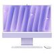 APPLE iMac 24" (Late 2024), Apple M4 (10C/10C), 16GB RAM, 256GB SSD, Violett, Schweizer Tastaturlayout (Z1ET)