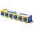 LEGO Brick Book Rack - Blue (5007107)