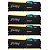 KINGSTON FURY Beast RGB Kit, DDR5-5200, 128GB, CL40, Schwarz (KF552C40BBAK4-128)