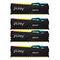 KINGSTON FURY Beast RGB Kit, DDR5-5200, 128GB, CL40, Schwarz (KF552C40BBAK4-128)
