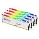 KINGSTON FURY Beast RGB Kit, DDR5-5600, 128GB, CL40, White (KF556C40BWAK4-128)