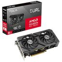 ASUS DUAL-RX7600-O8G-EVO OC, Radeon RX 7600, 8.0GB GDDR6, PCI-Express (90YV0LD0-M0NA00)