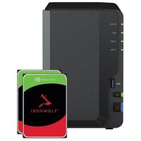 SYNOLOGY DS223, 24TB Seagate IronWolf