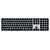 APPLE Magic Keyboard with Touch ID/Numeric Keypad for Apple Silicon Macs [2024], Black Keys, Swiss Layout (MXK83SM/A)