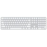 APPLE Magic Keyboard mit Touch ID/Ziffernblock für Apple-Chip Macs [2024], Weisse Tasten, Schweizer Layout (MXK73SM/A)