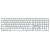 APPLE Magic Keyboard mit Touch ID/Ziffernblock für Apple-Chip Macs [2024], Weisse Tasten, Schweizer Layout (MXK73SM/A)