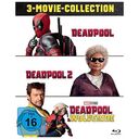 Deadpool 3-Movie-Collection (Blu-ray, 2024, R.Reynolds / M.Baccarin)