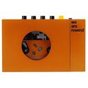 WE ARE REWIND Bluetooth Cassette Player Serge, Orange (WE-001-O1)