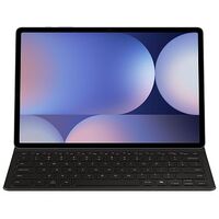 SAMSUNG Book Cover Keyboard Slim for Galaxy Tab S9+ / Tab S9 FE+ / S10+, Swiss Layout, Black (EF-DX820BBEGSW)
