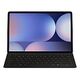 SAMSUNG Book Cover Keyboard Slim für Galaxy Tab S9+ / Tab S9 FE+ / S10+, Schweizer Layout, Schwarz (EF-DX820BBEGSW)