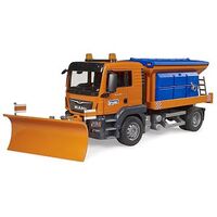 BRUDER MAN TGS Winterdienst mit Räumschild (03785)