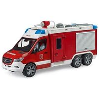 BRUDER MB Sprinter Feuerwehrrüstwagen mit Light & Sound Modul (02680)