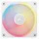 CORSAIR iCUE Link LX120-R RGB Expansion Kit, White, 120mm (CO-9051053-WW)