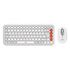 LOGITECH POP Icon Combo, Schweizer Layout, Offwhite & Orange (920-013276)