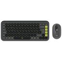 LOGITECH POP Icon Combo, Swiss Layout, Graphite & Green (920-013275)