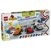 LEGO Duplo - F1 Team Rennautos mit Rennfahrern (10445)