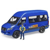 BRUDER MB Sprinter Transfer mit Fahrer (02681)