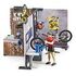 BRUDER bworld Bike Shop with Figure and Bikes (63120)