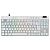 LOGITECH G PRO X TKL Rapid Gaming Keyboard, Logitech Magnetic Analog Switch, Schweizer Layout, Weiss / Silber (920-013286)