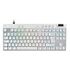 LOGITECH G PRO X TKL Rapid Gaming Keyboard, Logitech Magnetic Analog Switch, Swiss layout, White / Silver (920-013286)